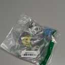 Tommee Tippee Ultra-Light Silicone Pacifier, 6-18 Months, Symmetrical One-Piece Design, BPA-Free Silicone Binkies, Clear/Blue/Yellow, Pack of 4