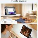 ESR for iPad (A16) 11th/10th Gen Flex Keyboard Case, Ultra-Light Magnetic Detachable Keyboard for iPad 10.9" with Writing/Viewing Modes, Larger Precision Trackpad, Blue