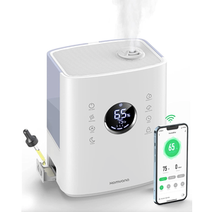 Homvana Smart Whole House Humidifier H111S, 6.5 L Warm & Cool Mist Humidifiers With App Control