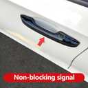 Door Handle Covers Trim Compatible with 11th Gen Civic Accessories, for Honda Civic 2022 2023 2024 2025, Accord/CR-V/HR-V 2023 2024 2025 with Smart Auto Lock - Glossy Black Car Decoration