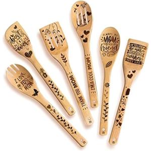 Riveira Mothers Day Gifts For Mom From Daughter - Mom Gifts For Mothers Day - Mother's Day Gift Ideas - Cool Mothers Day Gifts For Moms Who Have Everything - Mother Day Wooden Spoons For Cooking
