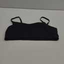 Amazon Essentials Women's Active FormFlex Buttery Soft Light Support Sweetheart Neck Yoga Sports Bra, Black, XX-Large