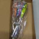 Measuring Spoons Set Stainless Steel Long Handle Measuring Spoons Stackable Heavy Duty Metal Teaspoon Tablespoon Measure Spoon Set of 7 for Measuring Dry Liquid Ingredients, By YellRin