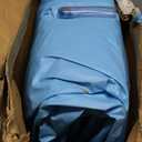 6.5' Blue and White Inflatable Rectangular Swimming Pool