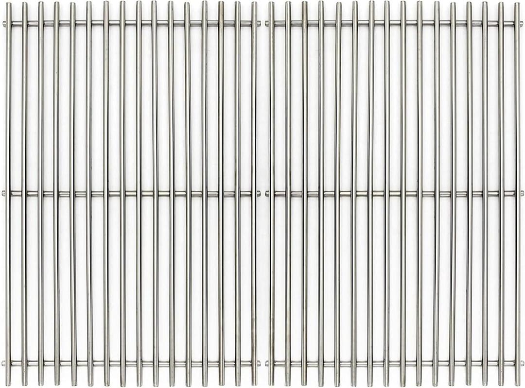 17.5" Stainless Steel 7639 Gas Grill Grates for Weber Spirit 300 Series, Spirit 700, Genesis Silver B/C, Genesis Silver B & C, Genesis Gold B & C, Genesis Platinum B & C, Genesis 1000-3500