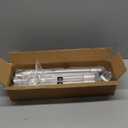 1.3 Inch Diameter Closet Rods for Hanging Clothes 17-100 Inch Adjustable, Metal Heavy Duty Closet Pole, Silver Closet Bar for Hanging Clothes, Suitable for Closet, Wardrobes, Bathroom, Windows