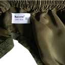 Men's 100% Pure Silk Underwear Bikini Briefs Panties (Red, XXL)