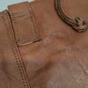 Vintage Genuine Leather Tote Bag Handbag Shopper Purse Shoulder Bag for Women Office Laptop Bag (Brown)
