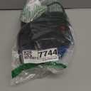 Ceramic Space Heater, Mini Heater for Office Desk, Portable Tent Heater (Indoor Use), 500 W, With Tip-Over Protection, Lightweight (1.4 LBS), Blue, 5.9 x 3.2 x 6 Inches