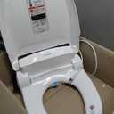 SmartBidet SB-1000 Smart Bidet Electric Bidet Toilet Seat with Heated Seat, Warm Water, Air Dryer Remote Control, Elongated