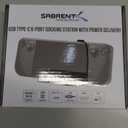 SABRENT Docking Station for Steam Deck & ROG Ally  6-Port USB-C Hub with 95W PD Charging, 4K HDMI, 3 USB-A Ports, Type-C Data, Integrated Cable  Works with Tablets & Laptops (DS-SD6P)