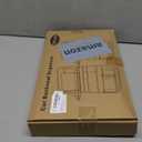 Car Backseat Organizer with Table Tray(2-Pack) 9 Storage Pockets Backseat Car Organizer and storage with Tablet Holder, Kick Mats Back Seat Cover for Kids family Road Trip Essentials Travel