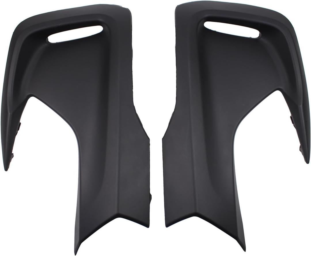 2 Pcs Front Driver Passenger Side Bumper Face Bar End Extension for Honda