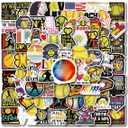 Softball Stickers 100PCS Softball Accessories Gifts,Softball Gifts for Girls/Boys,Softballs Stuff,Girls/Boys Softball Gift,Helmet Award Decals