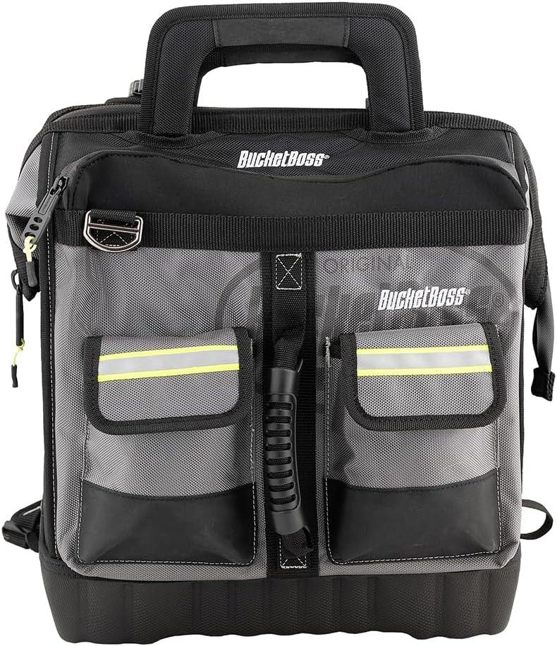 Bucket Boss - HV ProTech Tool Case, Tool Bags - Professional Series (65170-HV), Grey, Black