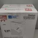 4500 Sq.Ft. Most Efficient Energy Star 2024 Dehumidifier for Basement with Drain Hose, Max 75 Pints/D Dehumidifier for Large Room, [43dB Quiet Compressor], Easy Drainage, Auto-restart, Black