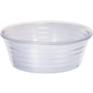 MECCANIXITY Plant Pot Saucer 13.4 Inch Plastic Round Flower Drip Tray for Indoor Outdoor, Clear Pack of 10