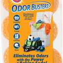 Arm & Hammer OdorBusterz Odor Eliminator Balls, Clean Burst, 6 Count Baking Soda Odor Control for Closets, Drawers, Hampers & Small Spaces