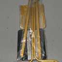 2 Pack Purse Holder Handbag Display Stand: Gold Hanger Rack for Bags, Purses, and Wreath, Adjustable Hook Stand for Tabletop, Closet, and Retail Use for Vendors