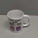 Gossby Friend Coffee Mug - BEST-TEA - Gifts for Best Friend Women - Christmas Friendship Gift for Female Friend - Best Friends Birthday Gift - Besties BFF Gifts - 11oz White Ceramic Cup