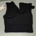 Popilush Shapewear Jumpsuits for Women Built-in Bra Square Neck Rompers Shorts Bodycon Bodysuits Summer Outfits (Medium, Black)