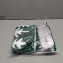 2 Pcs Christmas Tree Bathroom Decor Set Green Christmas Shower Curtain with Non Slip Flocking Bath Rug and 9 Red Bow for Winter Xmas Holiday Bathroom Gift 72''x72''