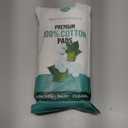 Premium 100% cotton pads, 200 rounds - Skincare, Baby, Cleansing, Gentle & soft, Hypoallergenic, Extra absorbent & Lint free.