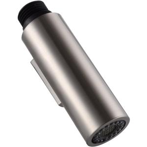 7Trees Pull Down Spray Head for Kitchen Faucet, 2-Function Bathroom Faucet Replacement Head, Water Nozzle, 1.8 GPM G1/2 Pull-Out Spray Nozzle, 0.8inch Connector (Brushed Nickel)