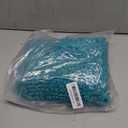 LOCHAS Luxury Bathroom Rug Shaggy Bath Mat 24 x 17 Inch, Washable Non Slip Bath Rugs for Bathroom Shower, Soft Plush Chenille Absorbent Carpets Mats, Teal Blue