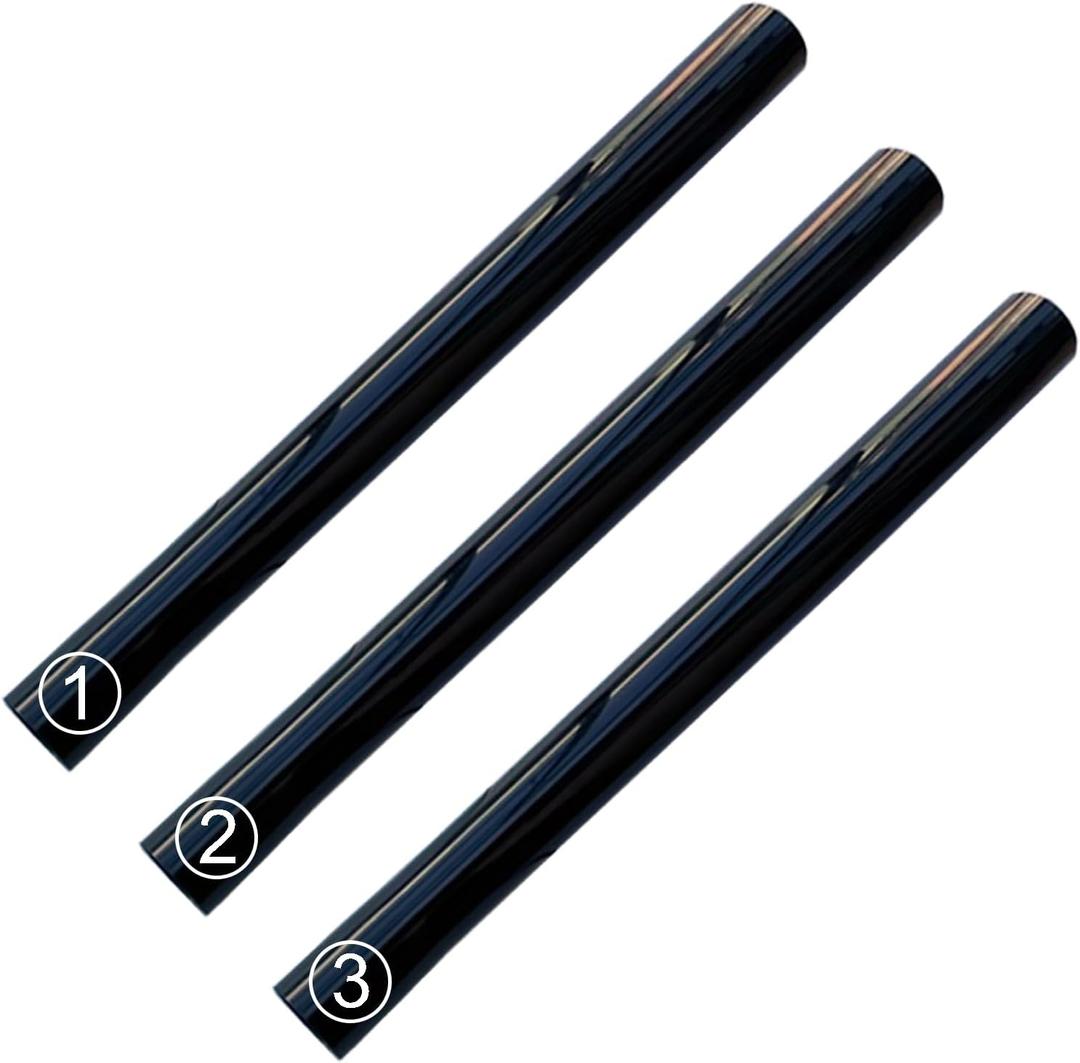 35mm Vacuum Extension Tube Set (3 Pack)  Lightweight Wand Extension Compatible with Miele C1 C2 C3 - For Shark Rocket HV300 HV301 HV302 HV322 HV371 HV372 For Shark Ion DuoClean