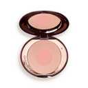 Charlotte Tilbury Cheek to Chic Powder Blush - Two-Tone Cheek Makeup with a Radiant, Luminous Finish - Buildable Color that Smooths, Buffs & Blends for a Light Reflecting Glow (First Love - Peach)