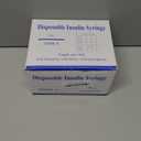 U-100 1cc Syringes with 31g 5/16" (8mm) , Individually Wrapped, Pack of 100