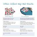 Bulkie Toddler Nap Mat - Sleep Mat for Kids Daycare and Preschool - Folds Up to Carry on Back - Superhero
