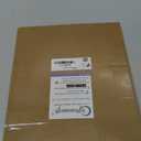 Chyhomenyc Taupe Sheer Curtains 84 Inches Long 2 Panels Set- Light Filtering Curtains for Bedroom, Soft Airy Voile Rod Pocket Living Room Window Drapes, 42Wx84L Inches, 2 PCS