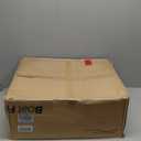 Boat Fenders 4 Pack 10 x 28 Inches Ribbed Center Hole Boat Fenders Bumpers for Docking, Comes with Ropes and Pump to Inflate (Obsidian Black)