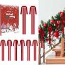 8Pcs Large Long Velvet Bows for Christmas Tree - Big 15.723.6 Inch Vintage Ribbon Bows, Xmas Tree Ornaments for Garland, Wreath, Fireplace, Door & Gift Wrapping, Holiday Home Decor Bows (Red)