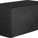 Deck Box Cover- Heavy Duty 600D Polyester Oxford,100% Waterproof Deck Box Cover 63" L x 30" W x 28" H
