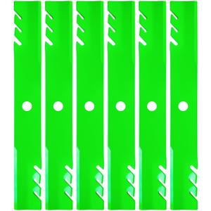 6 Pack G 3 Ga tor Mower Mulching Blade Replaces OEM 103-6393 103-6398 116-5174 96-749 Compatible with Cut Exmark Windsor 60 inch Deck Lawn Mower
