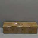 Long Bronze Curtain Rods for Windows 66 to 120 Inch, Decorative Heavy Duty Single-Side Adjustable 1'' Antique Brown Curtain Rod, Vintage Rustic Metal Drapery Pole for Farmhouse Living Room