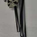 California Costumes Women's Jester Skull Cane Costume (Black/White/Red)