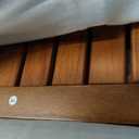 Teak Shower Chair Stool, 24" Shower Bench Seat, Wooden Bathroom Bench with Storage Shelf for Indoor & Outdoor Use