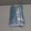 DWCN Faux Linen Ombre Sheer Curtains - Gradient Semi Voile Grommet Top Window Curtains for Bedroom and Living Room, Set of 2 Panels, 52 x 84 Inches Long, Teal