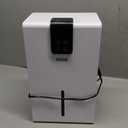 PSOS Dehumidifier, Dehumidifier for Home, 120 OZ Water Tank, 1000 sq.ft Dehumidifiers for Bathroom, Bedroom, Basement with Auto Shut Off, Humidity Monitoring, 7 Colors LED Light, White, PS-015G