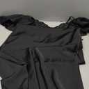 Wedding Guest Dress 2025 Cutout Cocktail Party Maxi Dresses (Small, Black)