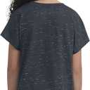 Hurley Girls Soft Knit Basic T-Shirt (Gray)