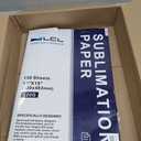 LCL Sublimation Paper Heat Transfer 150 Sheets 13 x 19 Inches Super Size Compatible with Inkjet Printer 120gsm