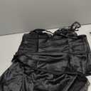 Ekouaer Satin Pajama Set for Women 2 Piece Silky Lingerie Sleepwear Lace Camisole Pj Shorts Set Soft Nightwear XL