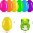 Prefilled Easter Eggs with Squishy Toys - 24 Pack Filled Easter Basket Stuffers Party Favors, Slow Rising Stress Reliever Toys Fillers for Easter Eggs Hunt