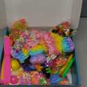 1000Pcs Fidget Toys Pack, Bulk Party Favors for Kids, Stocking Stuffers, Treasure Box Chest, Birthday Party, Classroom Carnival Prizes, Pinata Stuffers, Goodie Bag Stuffers, Stress Relief, Sensory Toy