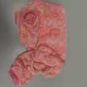 XPUDAC Dog Pajamas Heart Fleece Dog Sweater Winter Puppy Clothes for Small Medium Dogs Girl Pet Holiday Clothes Doggie Outfits for Valentines Day, M (Chest:15-16.9")